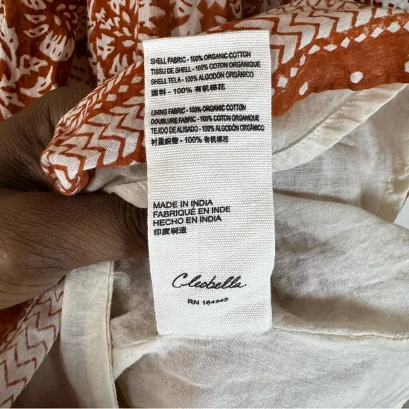 Cleobella Gwen Mini Dress in Anila Block Print
